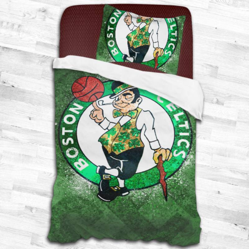 Boston Celtics Logo Type 1929 Bedding Sets Sporty Bedroom Home Decor