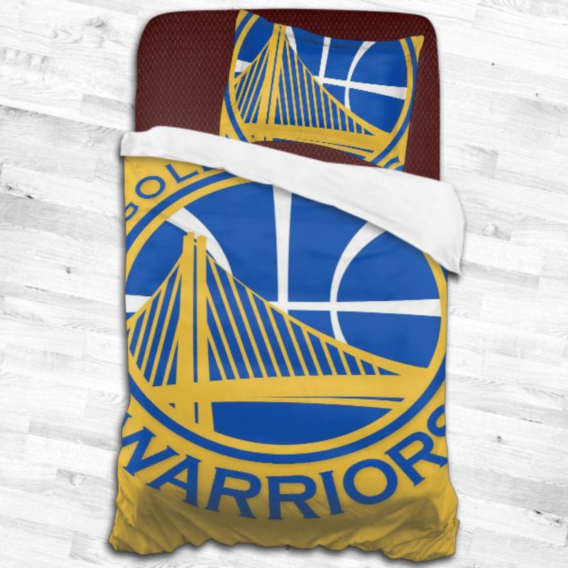 Golden State Warriors Logo Type 2085 Bedding Sets Sporty Bedroom Home Decor