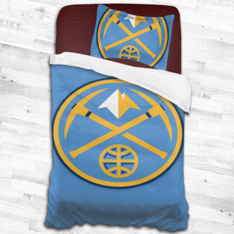 Denver Nuggets Logo Type 2132 Bedding Sets Sporty Bedroom Home Decor