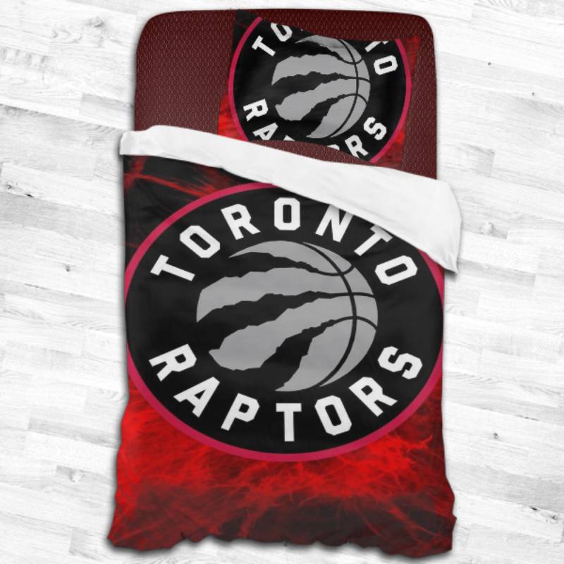 Toronto Raptors Logo Type 2185 Bedding Sets Sporty Bedroom Home Decor