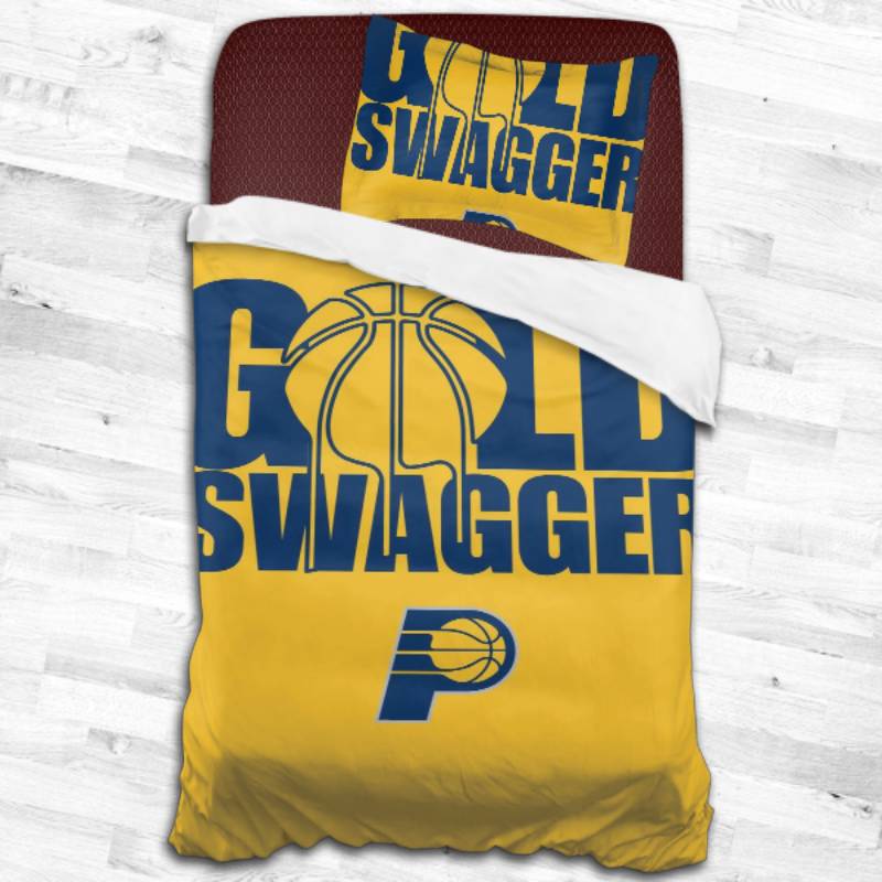 Nba Indiana Pacers Logo Type 2208 Bedding Sets Sporty Bedroom Home Decor