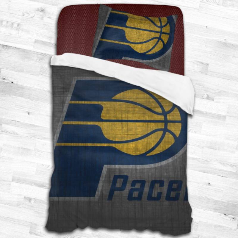 Nba Indiana Pacers Logo Type 2284 Bedding Sets Sporty Bedroom Home Decor