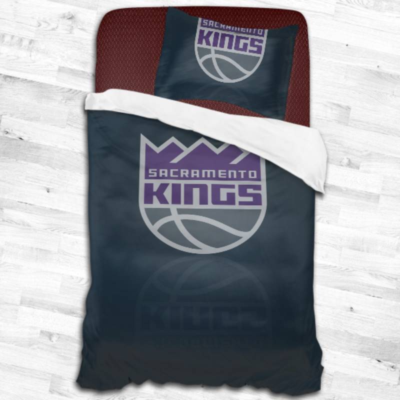 Nba Sacramento Kings Logo Type 2306 Bedding Sets Sporty Bedroom Home Decor