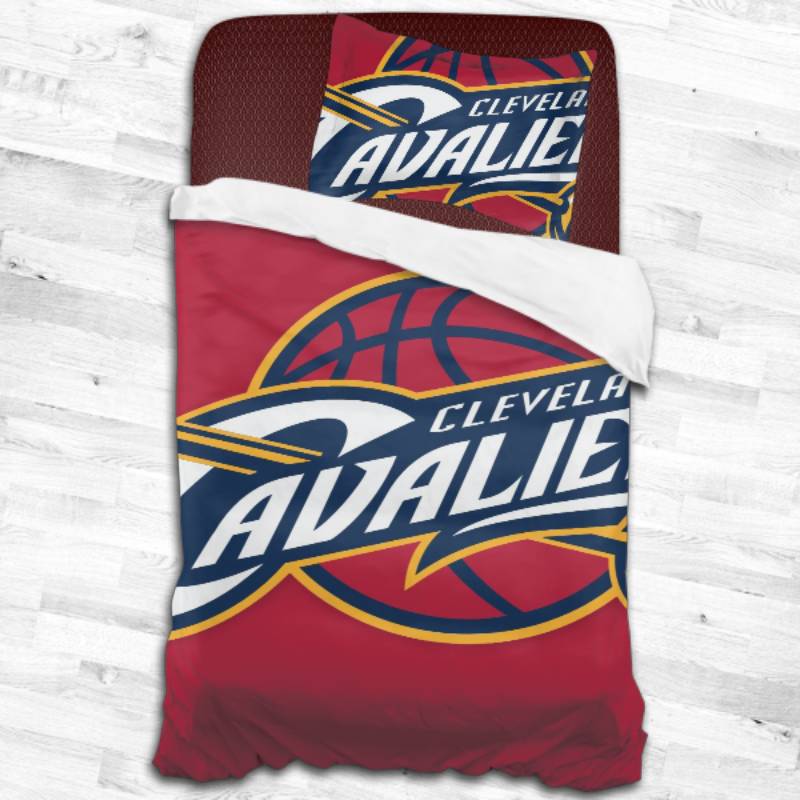 Cleveland Cavaliers Logo Type 2387 Bedding Sets Sporty Bedroom Home Decor