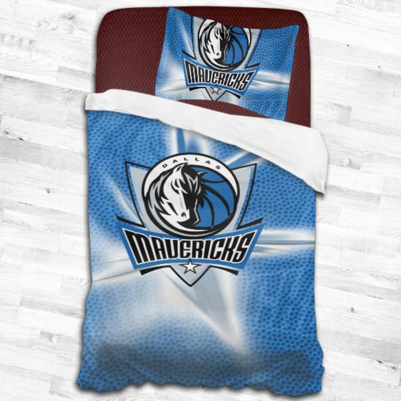 Dallas Mavericks Logo Type 2388 Bedding Sets Sporty Bedroom Home Decor