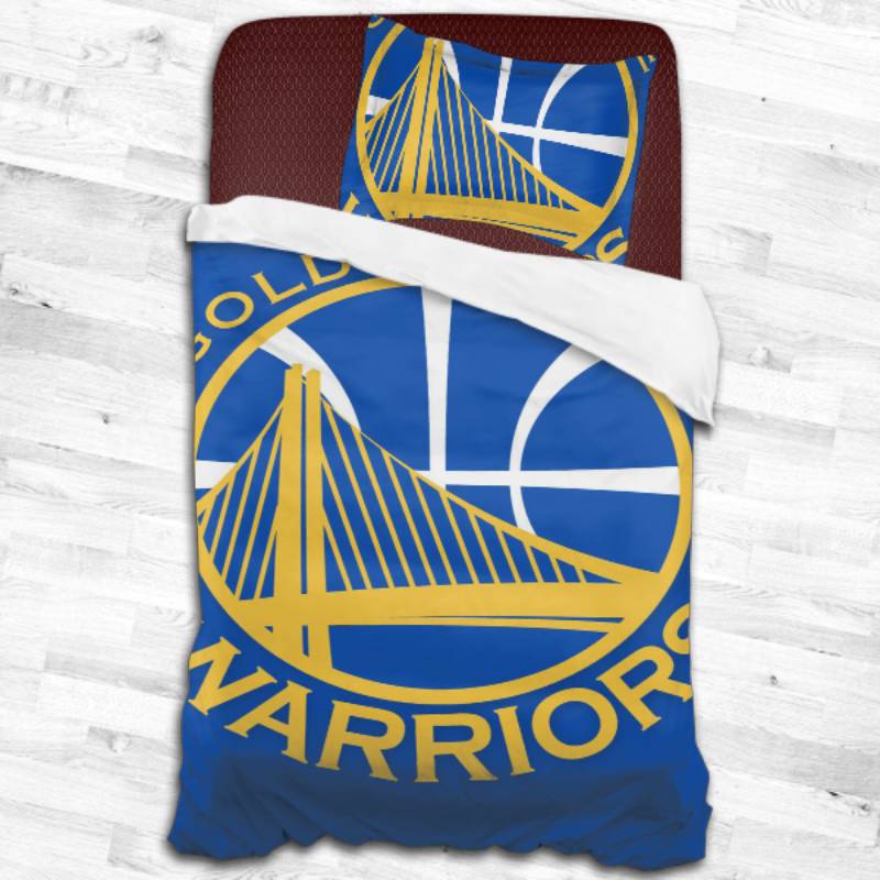 Nba Golden State Warriors Logo Type 2401 Bedding Sets Sporty Bedroom Home Decor
