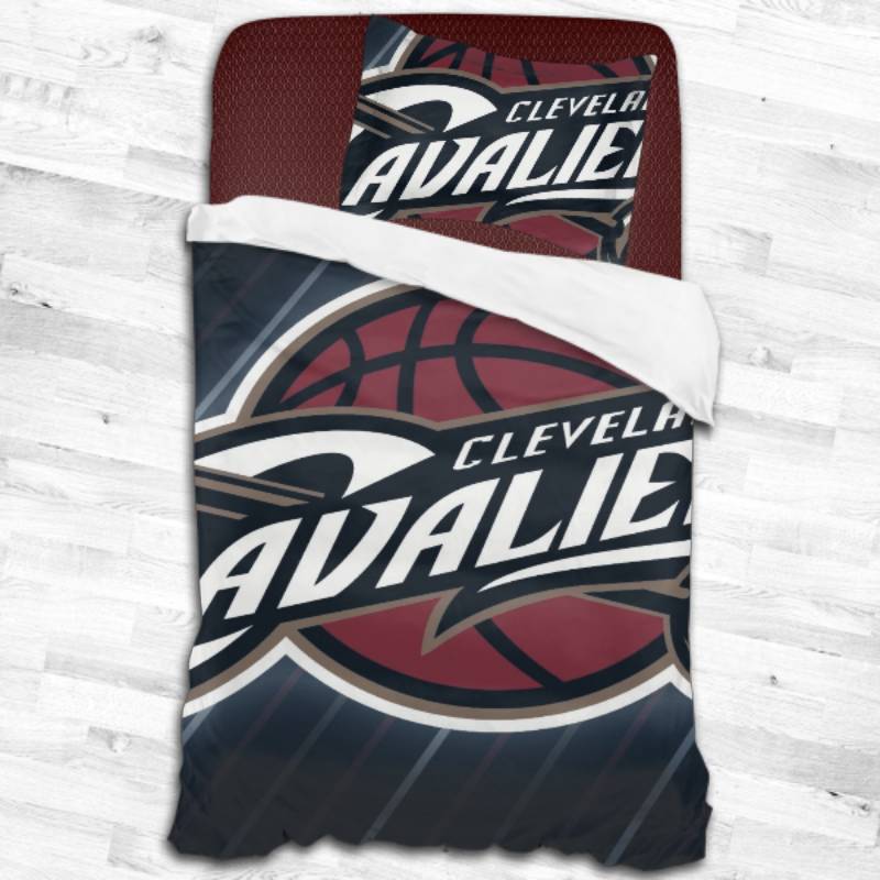 Cleveland Cavaliers Logo Type 2435 Bedding Sets Sporty Bedroom Home Decor