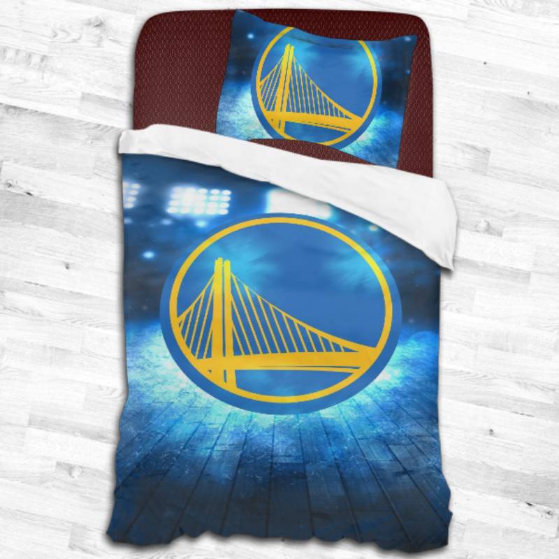 Golden State Warriors Logo Type 2439 Bedding Sets Sporty Bedroom Home Decor