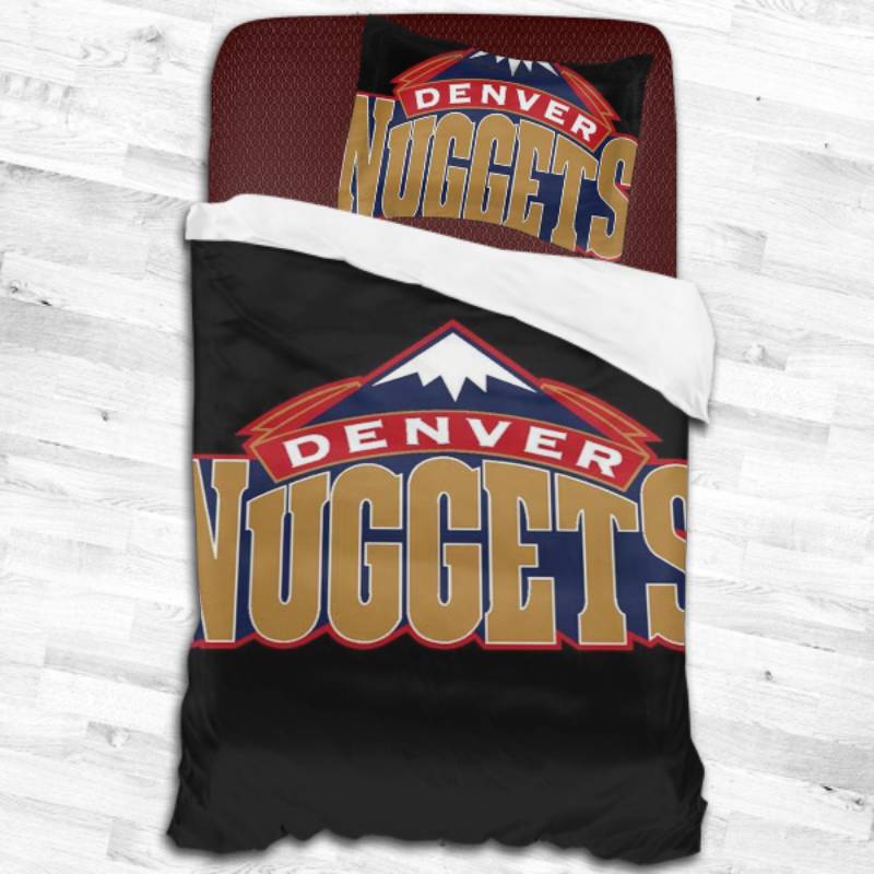 Denver Nuggets Logo Type 2440 Bedding Sets Sporty Bedroom Home Decor