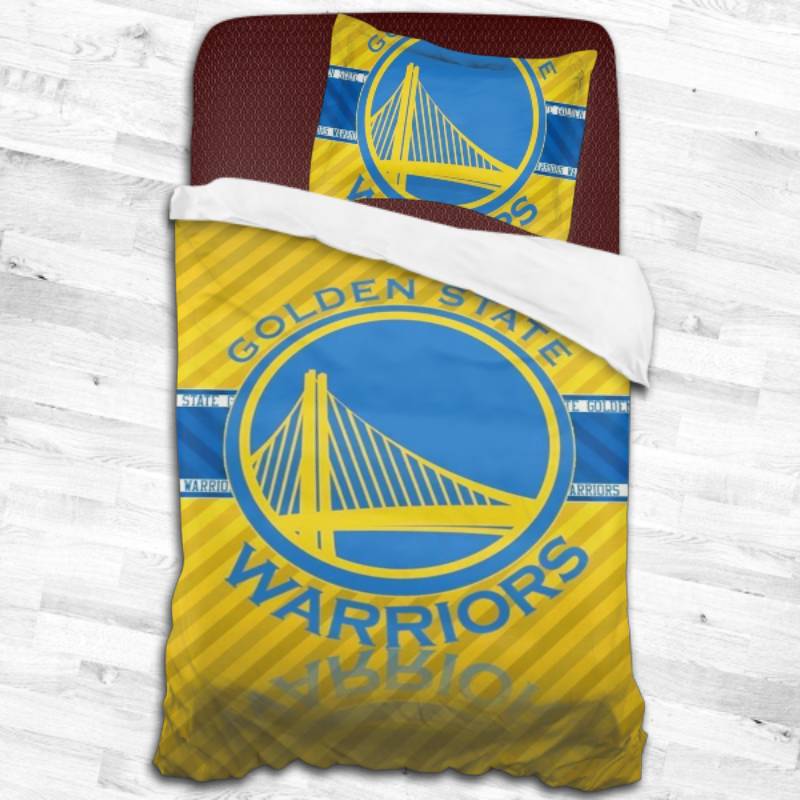Golden State Warriors Logo Type 2441 Bedding Sets Sporty Bedroom Home Decor