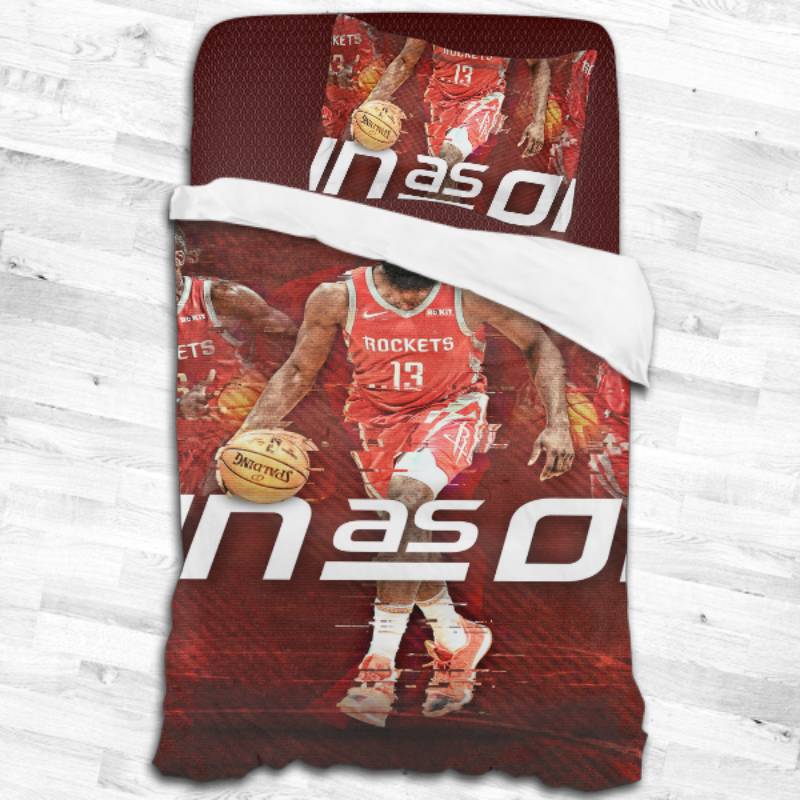 Houston Rockets Logo Type 2442 Bedding Sets Sporty Bedroom Home Decor
