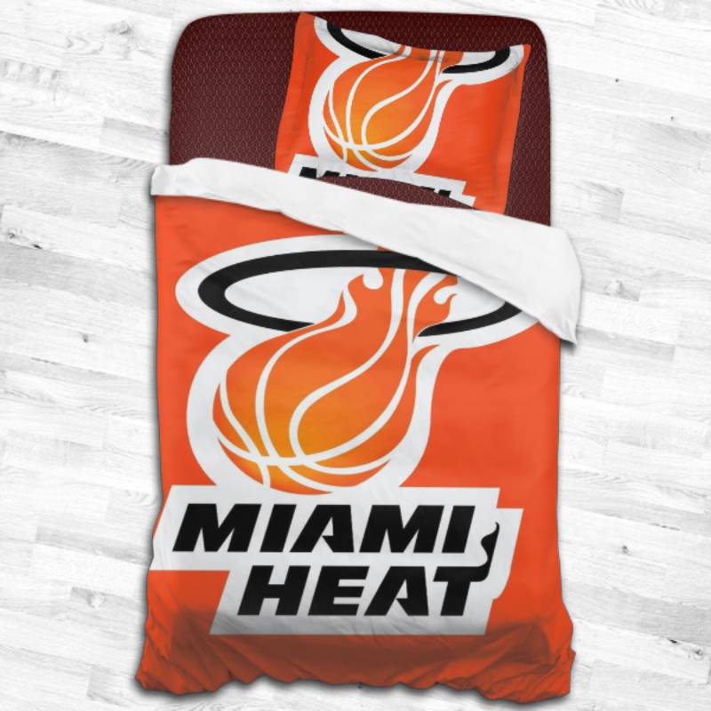 Miami Heat Logo Type 2449 Bedding Sets Sporty Bedroom Home Decor