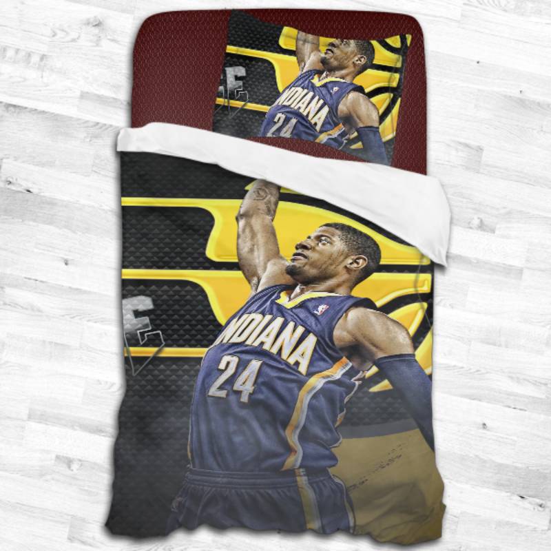 Nba Indiana Pacers Logo Type 2459 Bedding Sets Sporty Bedroom Home Decor