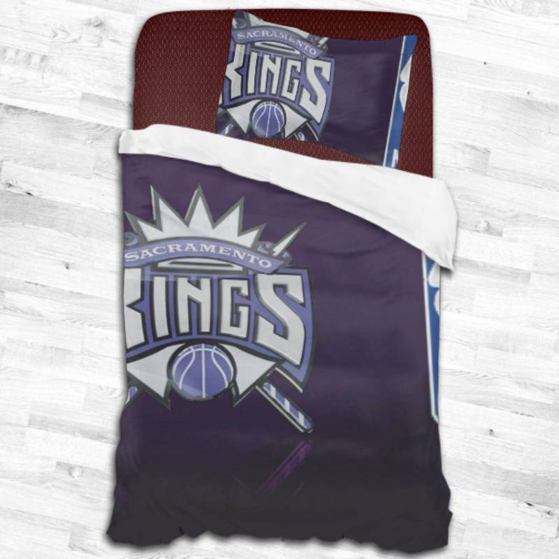 Nba Sacramento Kings Logo Type 2469 Bedding Sets Sporty Bedroom Home Decor