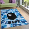 Bape Luxury Fashion Brand Rug Home Decor Area Carpet Door Mat