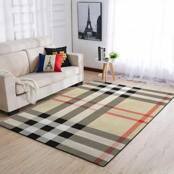 Burberry Area Luxury Fashion Brand Rug Area Carpet Door Mat Home Decor