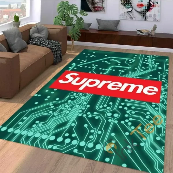 Supreme Luxury Fashion Brand Rug Area Carpet Home Decor Door Mat