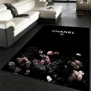 Chanel Area Luxury Fashion Brand Rug Area Carpet Home Decor Door Mat