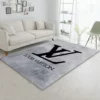 Louis Vuitton Luxury Fashion Brand Rug Area Carpet Home Decor Door Mat