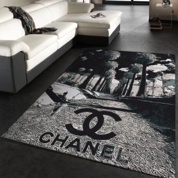 Chanel Luxury Fashion Brand Rug Home Decor Area Carpet Door Mat