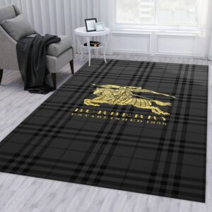 Burberry Area For Christmas Bed Christmas Luxury Fashion Brand Rug Home Decor Door Mat Area Carpet