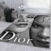 Dior Girl Bed Christmas Luxury Fashion Brand Rug Door Mat Area Carpet Home Decor