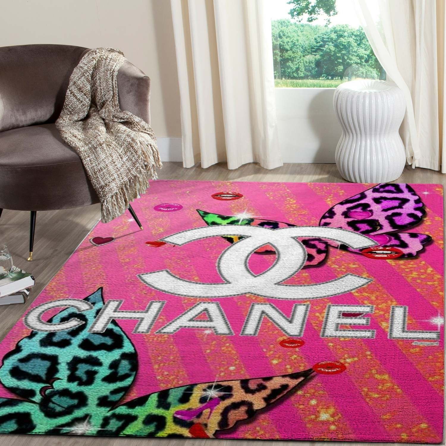 Chanel Area Lv Local The Luxury Fashion Brand Rug Home Decor Area Carpet Door Mat