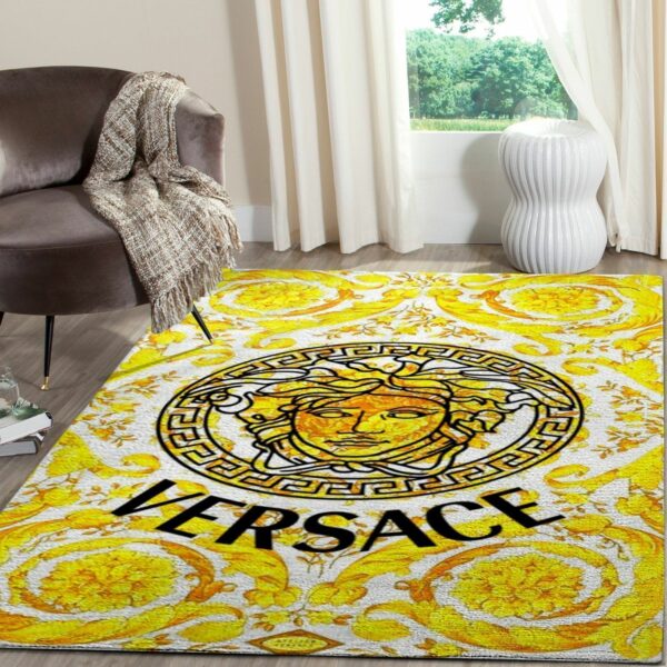 Versace Area Luxury Fashion Brand Rug Door Mat Home Decor Area Carpet