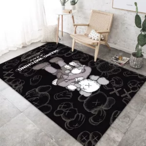 Supreme Kaws Luxury Fashion Brand Rug Door Mat Area Carpet Home Decor