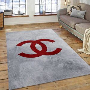 Chanel Art Bed Luxury Fashion Brand Rug Area Carpet Home Decor Door Mat