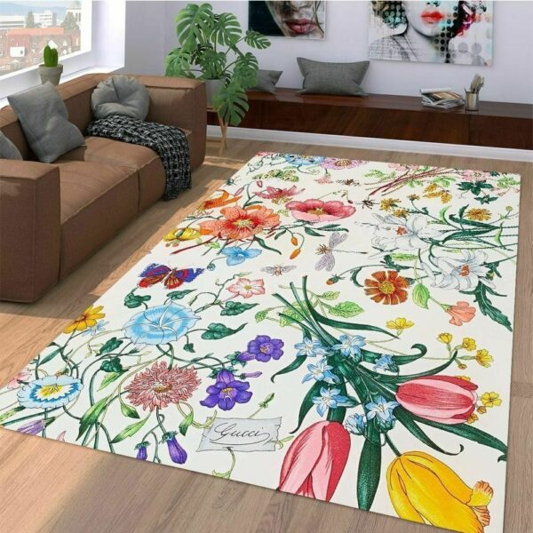 Gucci Area Luxury Fashion Brand Rug Door Mat Home Decor Area Carpet