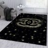 Chanel Area Luxury Fashion Brand Rug Area Carpet Home Decor Door Mat