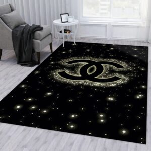 Chanel Area Luxury Fashion Brand Rug Area Carpet Home Decor Door Mat