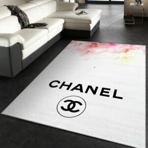Chanel Christmas Luxury Fashion Brand Rug Door Mat Home Decor Area Carpet