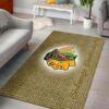 Chicago Blackhawkss Nhl Hockey Team Logo Type 7188 Rug Area Carpet Home Decor Living Room