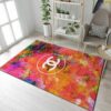 Chanel Area Fn The Luxury Fashion Brand Rug Area Carpet Door Mat Home Decor