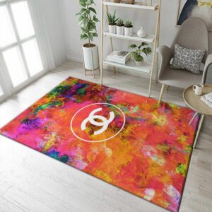 Chanel Area Fn The Luxury Fashion Brand Rug Area Carpet Door Mat Home Decor