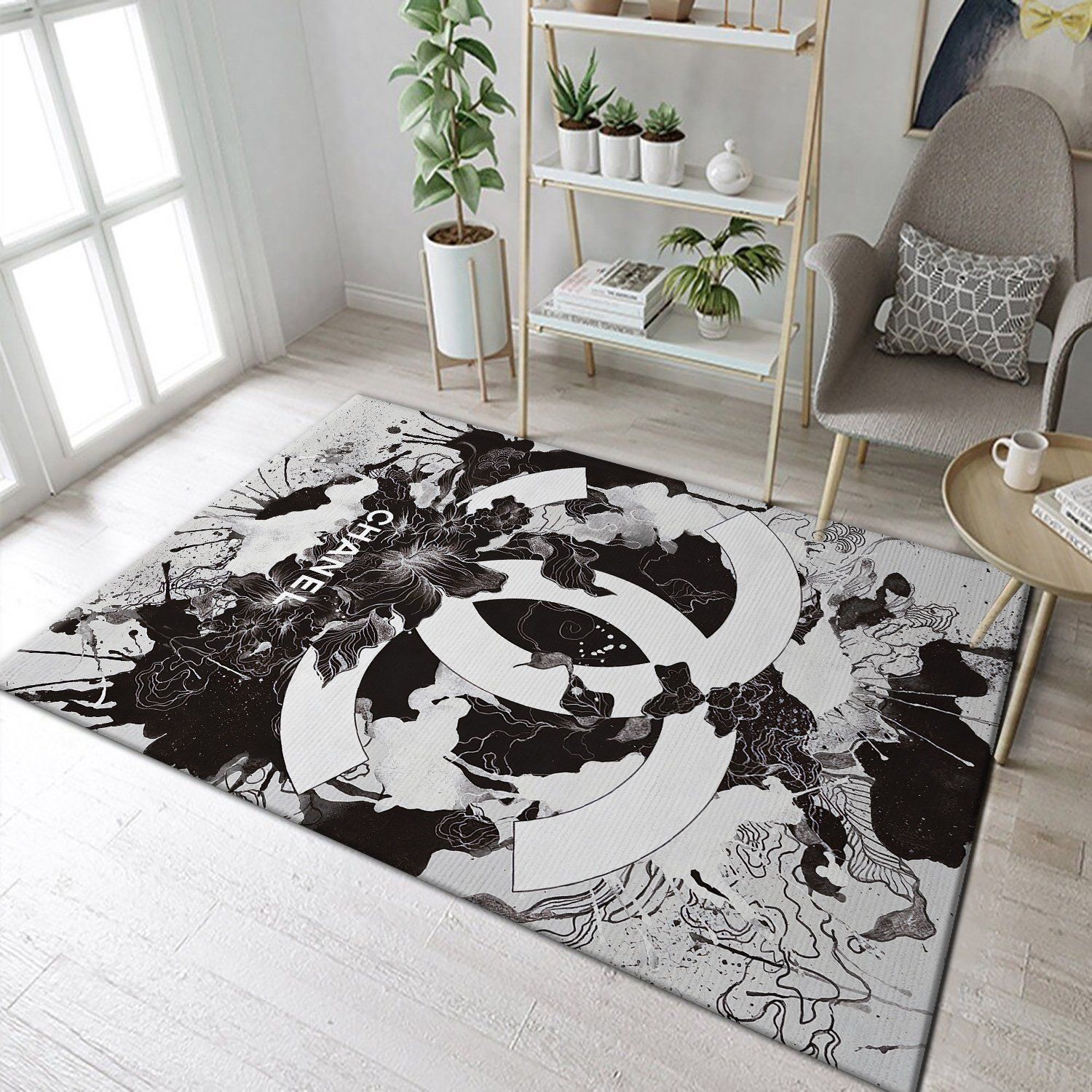 Chanel Area The Luxury Fashion Brand Rug Home Decor Door Mat Area Carpet