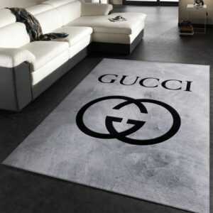 Gucci Rectangle Christmas Luxury Fashion Brand Rug Home Decor Area Carpet Door Mat