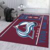 Customizable Colorado Avalanche Wincraft Personalized Nhl Type 7782 Rug Area Carpet Living Room Home Decor