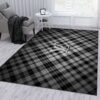 Burberry Ft Louis Vuittonbed Luxury Fashion Brand Rug Area Carpet Door Mat Home Decor