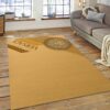 Versace V Area And Bed Luxury Fashion Brand Rug Home Decor Door Mat Area Carpet