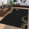 Gucci Snake Area Dark Luxury Fashion Brand Rug Area Carpet Door Mat Home Decor