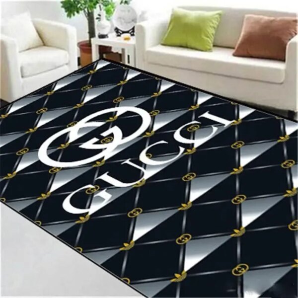 Gucci Area Luxury Fashion Brand Rug Home Decor Door Mat Area Carpet