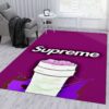 Supreme Splash Area For Bed Luxury Fashion Brand Rug Door Mat Area Carpet Home Decor