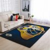 Nashville Predators Nhl Team Logo Type 7899 Rug Living Room Area Carpet Home Decor