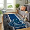Vancouver Canucks Nhl Team Logo Wooden Type 7931 Rug Living Room Area Carpet Home Decor