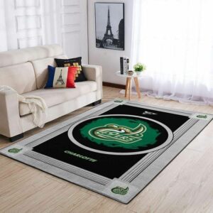 Charlotte Ers Ncaa Football Basketball Team Logo Type 8083 Rug Area Carpet Living Room Home Decor