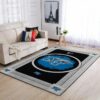 Middle Tennessee Blue Raiderss Ncaa Football Basketball Team Logo Type 8121 Rug Living Room Home Decor Area Carpet