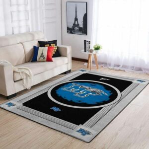 Middle Tennessee Blue Raiderss Ncaa Football Basketball Team Logo Type 8121 Rug Living Room Home Decor Area Carpet